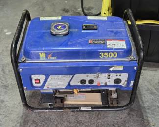 WEN Power 3500Watt Portable Gas Generator Blue