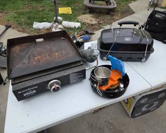 Blackstone Adventure Griddle, Expert Grill Portable Grill Camping Cookware
