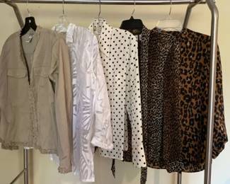 Ladies Chicos Talbots Lot 100 Silk and More