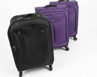 Tumi and Travelpro 3 Piece Set of Luggage