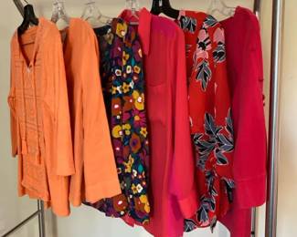 Ladies Blouse Lot Chicos Talbots Halogen Chelsea and Theodore