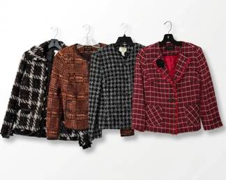 Talbots Chicos Tweed Jacket Lot