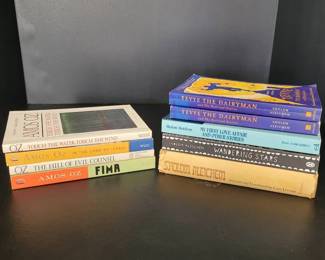 Amos Oz, Sholom Aleichem Transl. Yiddish Literature Lot