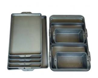 Ekco USA Bakeware Lot 10 Pcs
