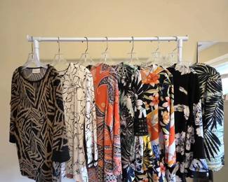 Womens Printed Tops Tunics