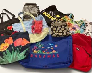 Collection of Travel Totes Bags
