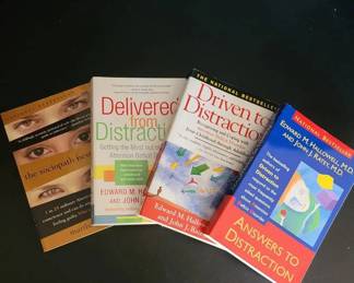 Popular Psychology Book Lot ADD, Sociopathy