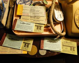 Vintage Disney tickets