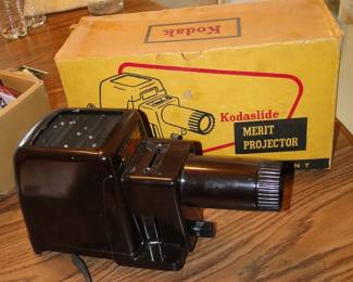 Vintage camera items