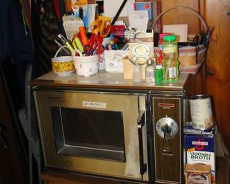 Vintage microwave