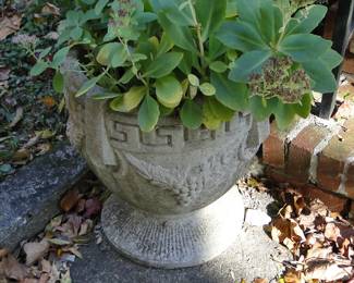 Cement planters