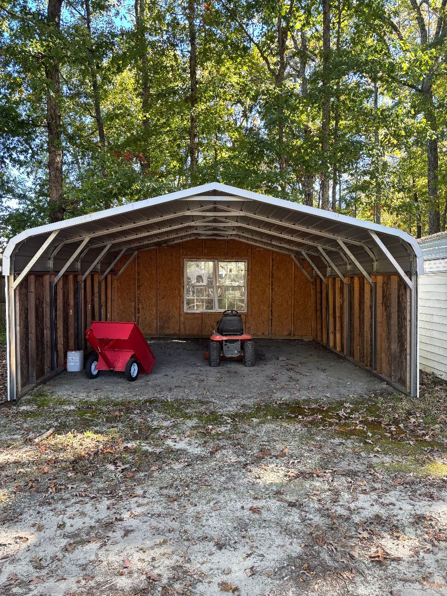 16ft Wide 10ft High 20 deep Double window 