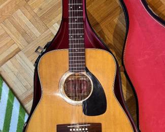 Yamaha 12 string, restrung last week  