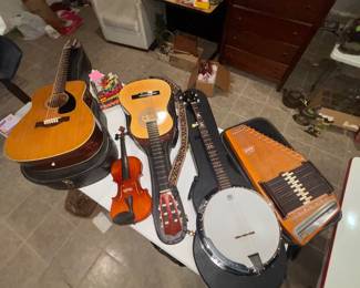 The whole lot! With a beginners guitar! 