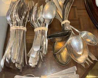 80 ounces of Sterling Flatware priced to sell