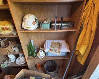 inside of the shed