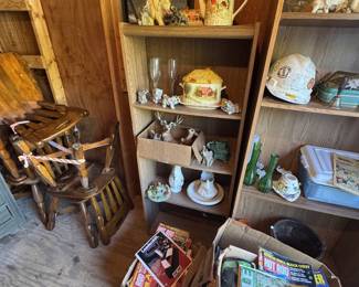 inside of the shed
