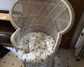 wicker chair