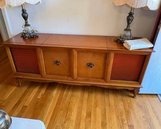 Vintage record cabinet $225.00