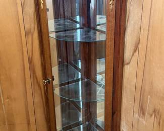 small corner curio $100.00