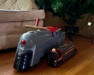 Vintage toy train