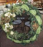 Wreath Sold Complete w/ Decoration