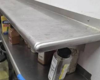 BCD057 - Commercial Kitchen Stainless Steel Shelving