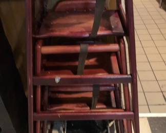 BCD046 - Wooden High Chairs