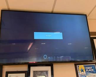 BCD116 - 54.5" Vizio TV with Wall Mount