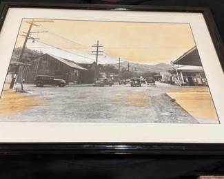 BCD037 - Framed Historical Photo Of Kakaako
