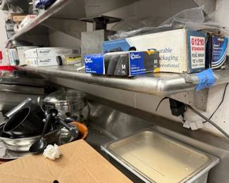 BCD055 - Industrial Stainless Steel Shelf