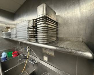 BCD059 - Industrial Stainless Steel Shelf