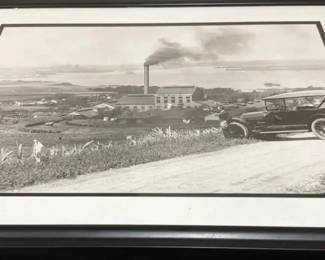 BCD089 - 1930’s Photo of The Old Honolulu Sugar Mill In Aiea