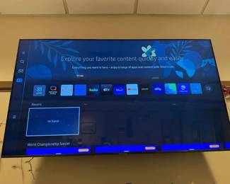 BCD120 - 55" Samsung TV with Wall Mount