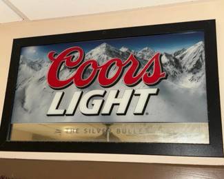BCD085 - Coors Light Collectible Wall Decor/Mirror