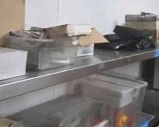 BCD050 - Commercial Kitchen Stainless Steel Shelving