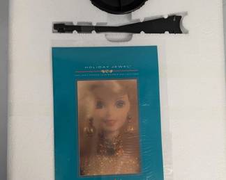 Lot 704: Holiday Jewel porcelain Barbie