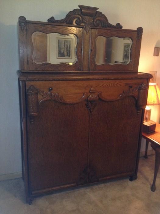 Early 1900's Oak Murphy Bed