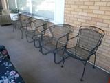 Lots of Wrought Iron Furniture