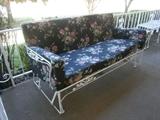 3 Seat Wrought Iron Glider 