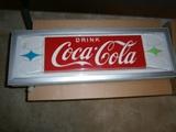 Chattanooga Cavalier Glass Coke Sign