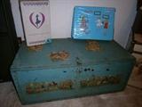 Toy Box Made from WW2 Foot Locker