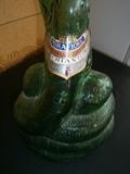 Rare 1975 Chianti Mirafiore wine snake bottle 42" tall