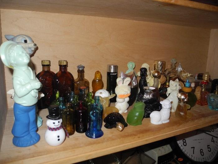 Avon collectible bottles