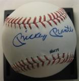 Mickey Mantle ball -w/documentation
