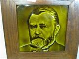 U. Grant framed tile
