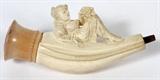 Lot#191, CARVED MEERSCHAUM, FIGURAL PIPE, EARLY 20TH C., L 2 3/4"