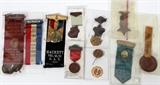 Lot#222, G.A.R. ENCAMPMENT AND REUNION RIBBONS AND PINS,
