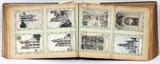 Lot#229, FRENCH CARTES POSTALES ALBUM PRE&POST WWI 1910 PARIS FLOODS WORLD FAIR OVER 490 H 11"NEW YORK,  ST. LOUIS WORLDS FAIR 1904, PHOTOGRAPHS, ROMANTIC, CARTOONS, DRY FLOWERS, HAND COLORED, EMBOSSED, OVERLAYS, ORIGINAL PHOTOS, IN RELIEF, SPARKLED, SPARKLES, MILITARY FRENCH SOLDIERS, Greeting and cartoon cards, FAMOUS PERSONS, MAUD GHELLY # 1047, French White & Black People, ALL MOUNTED INTO ONE FRENCH ALBUM.  OVER 490 POSTCARDS,  THE ALBUM Is in as is condition. The Out-Side End of the Album is Missing. THE FRONT AND THE BACK OF THE BACK ARE IN FAIRLY NICE CONDITION. THE ALBUM END IS MISSING. ALBUM SIZE; Height 11 1/2" High x 15 1/2" WIDE x 3" Thick.   No Hinge, NH, Lovely Displayed, AU - 50   - MS 63  Good Condition.