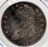 Lot#413, CAPED LIBERTY HEAD 1836 HALF DOLLAR 1